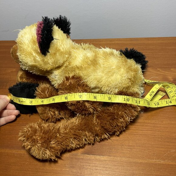 Old Navy Brown and Black Patchwork Cat Plush - Picture 7 of 7